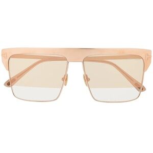 Stylish Gold Square Sunglasses